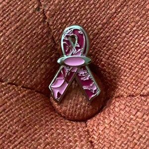 Oakley Breast Cancer Awareness Pin- Pink & Silver